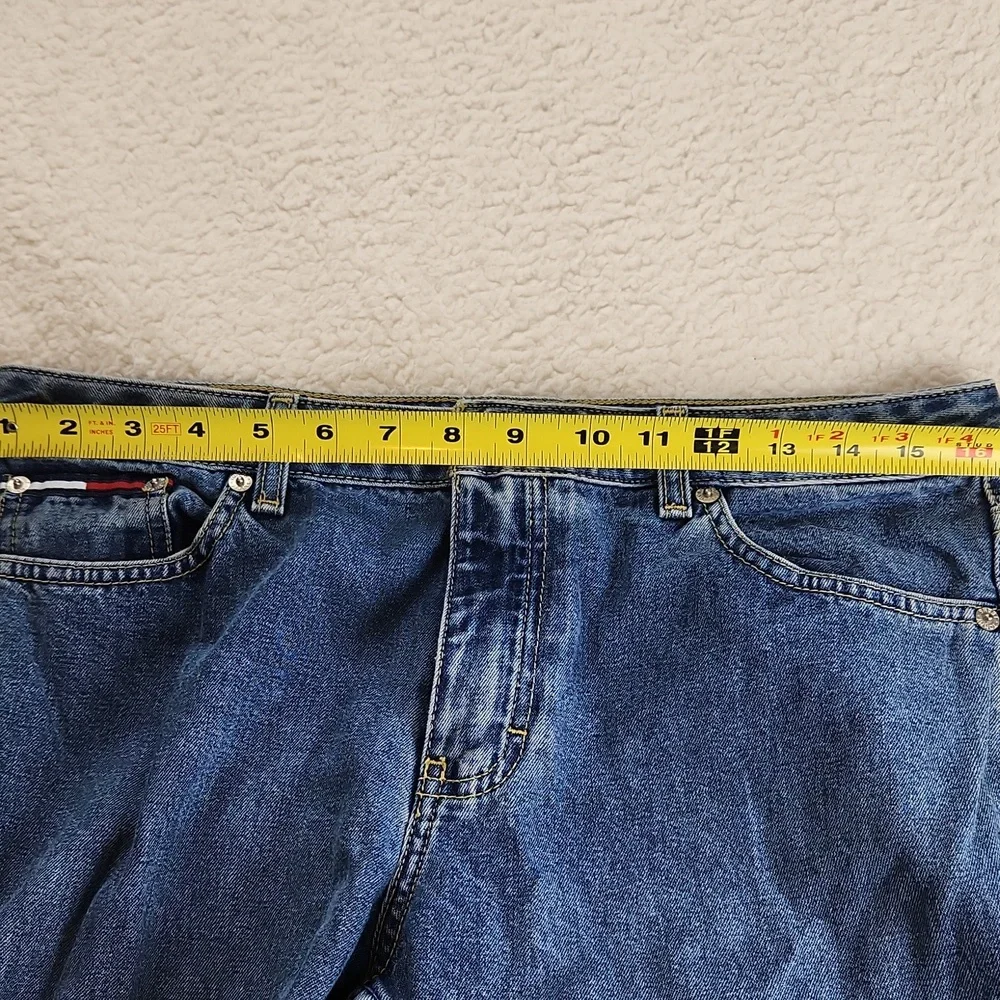 Classic Blue Denim Jeans Tommy Hilfiger 9 90s - Picture 6 of 7